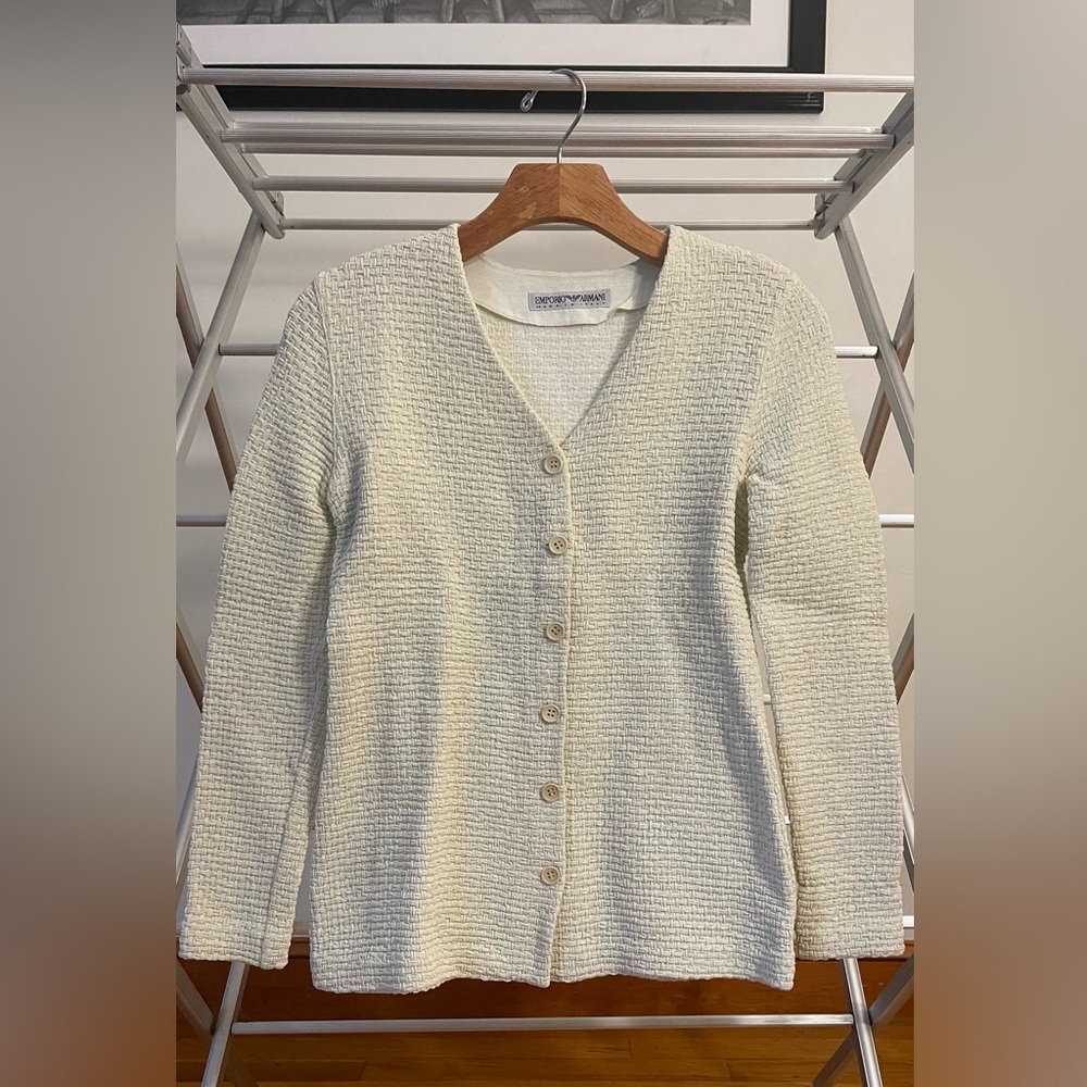 Vintage Emporio Armani
Women’s Jacket Light Olive/Teal